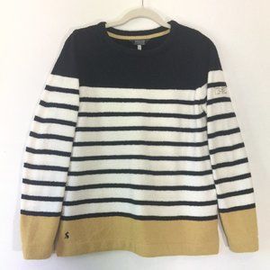 Joules Knitwork Sweater 8 Color Block Stripes